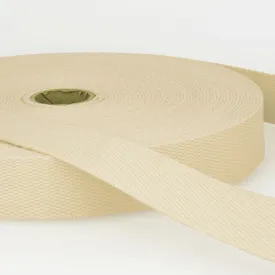 1.5" Cotton Webbing - Ivory