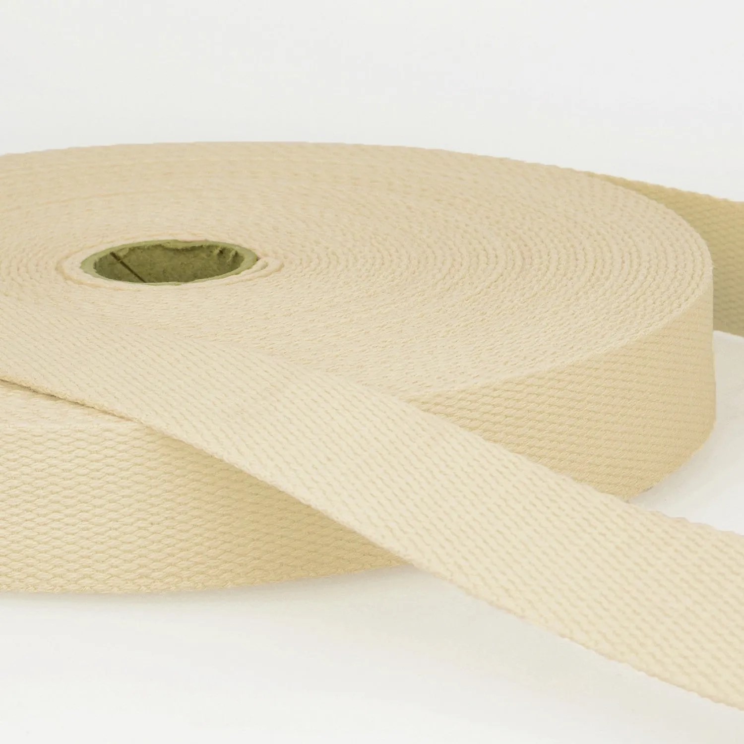 1.5" Cotton Webbing - Ivory