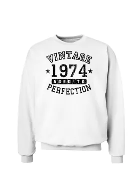 1974 - Vintage Birth Year Sweatshirt Brand