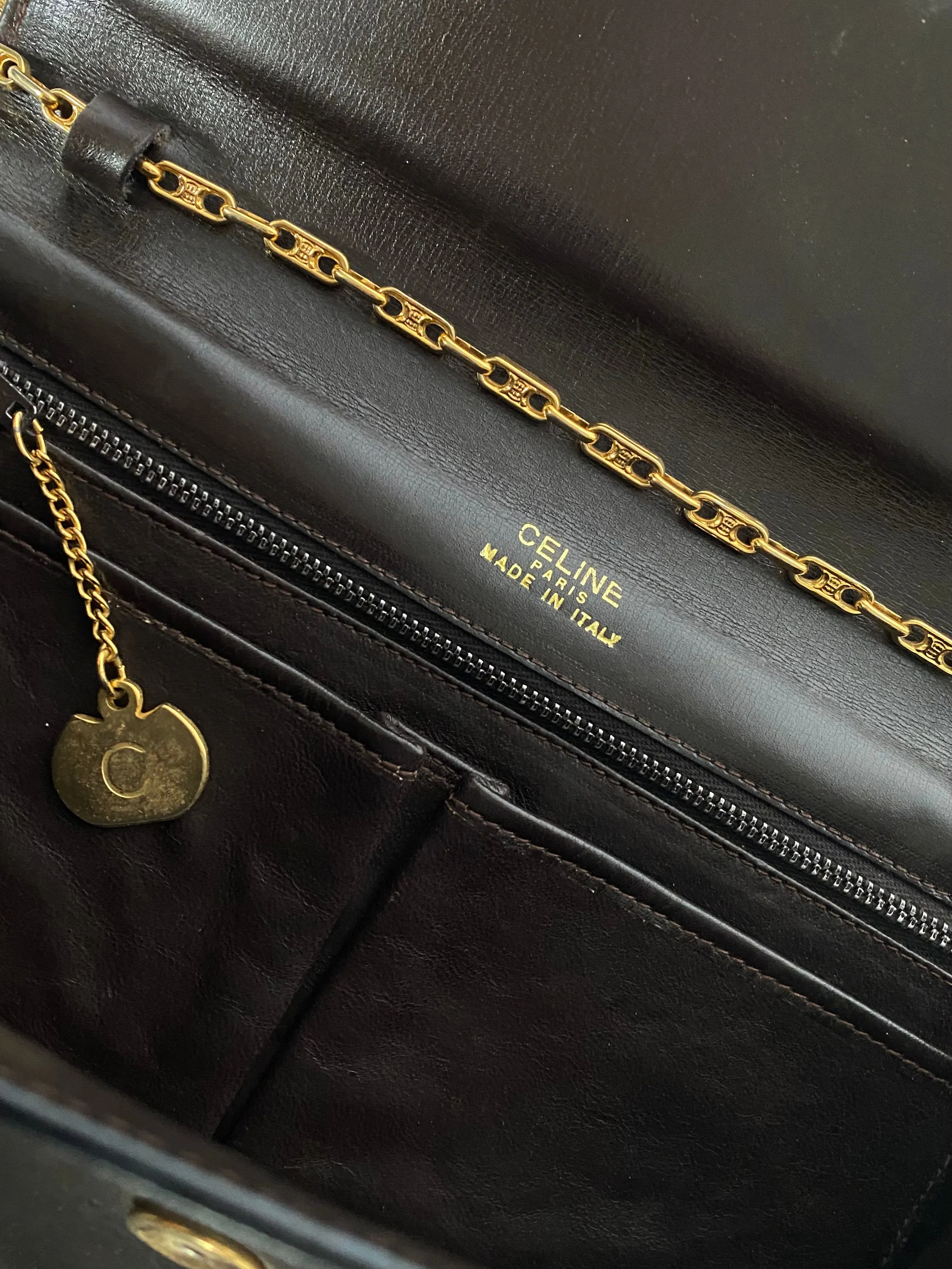 2-Way Celine Leather Bag