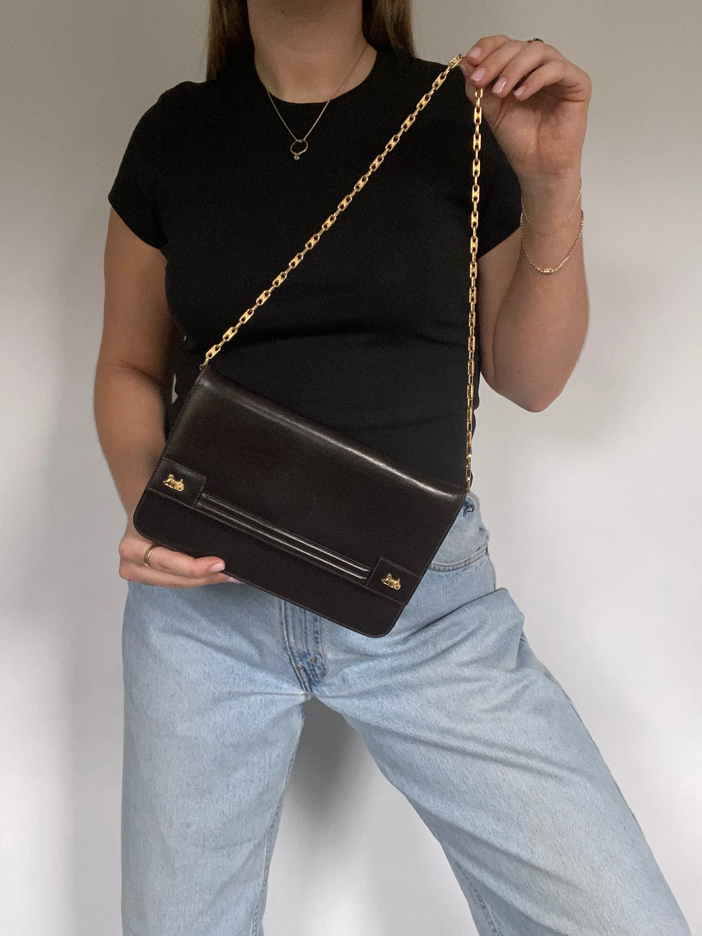 2-Way Celine Leather Bag