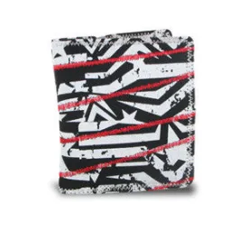 Amplify Punk Rock Bi-fold Wallet (Black/White/Red)