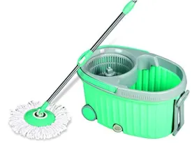 Aqua Spin Mop with Microfiber Refill
