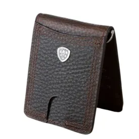 Ariat BiFold Brown Rowdy Money Clip A35470282