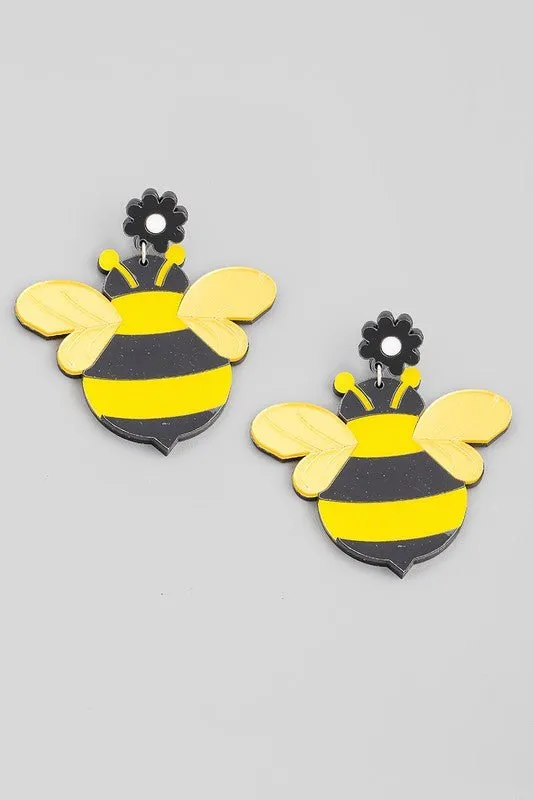 Bee Earrings