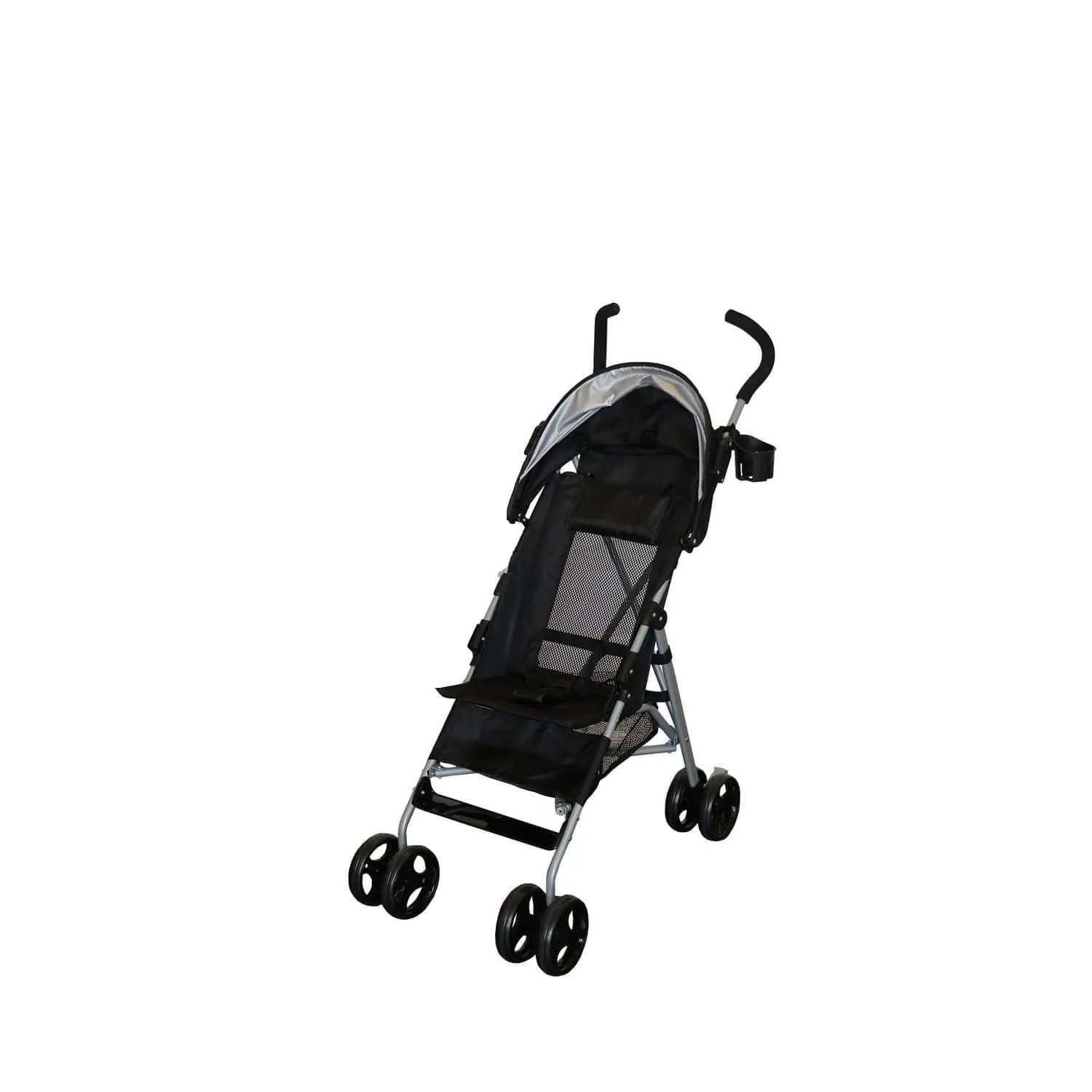 Bily 3D Embrella Fold Stroller - Black