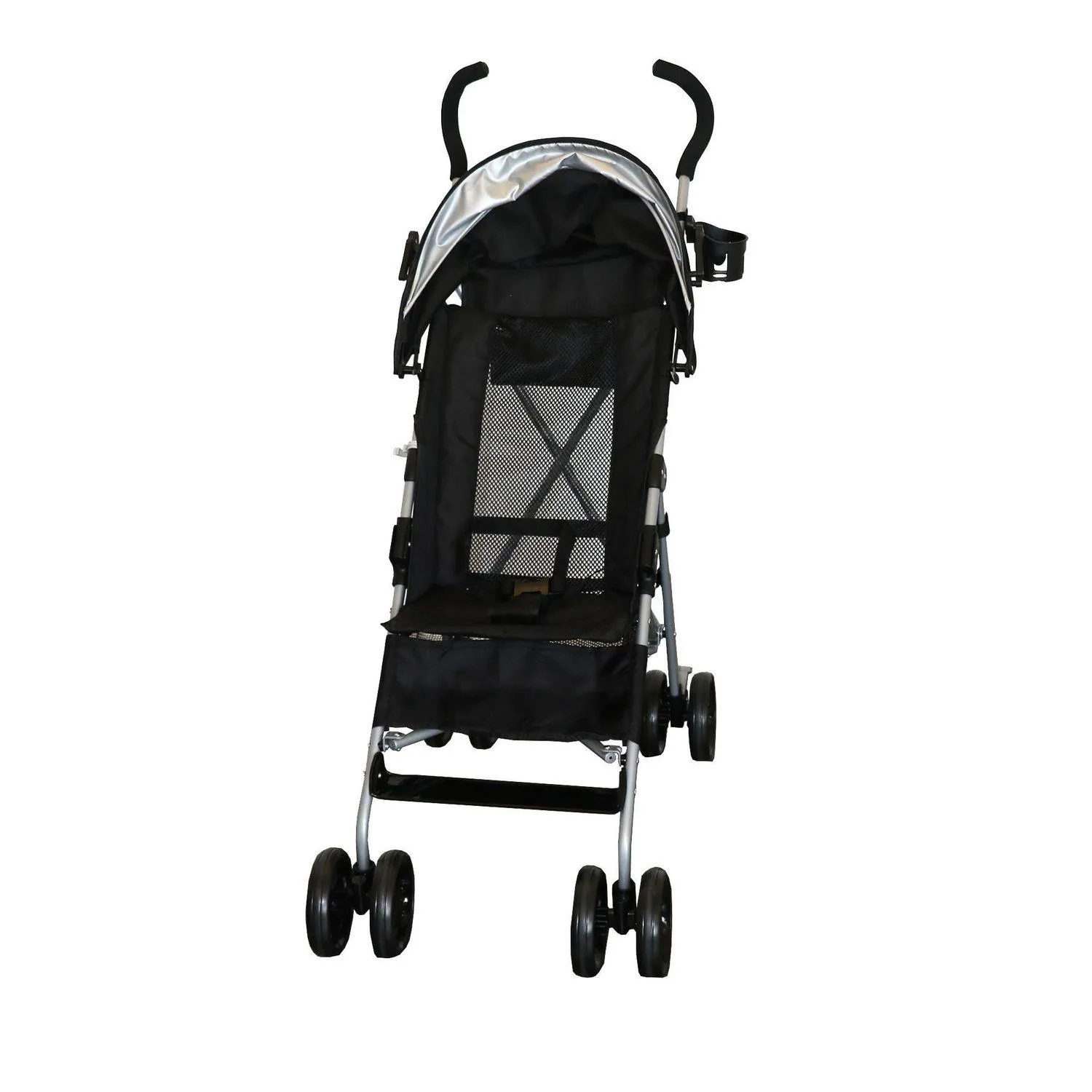 Bily 3D Embrella Fold Stroller - Black