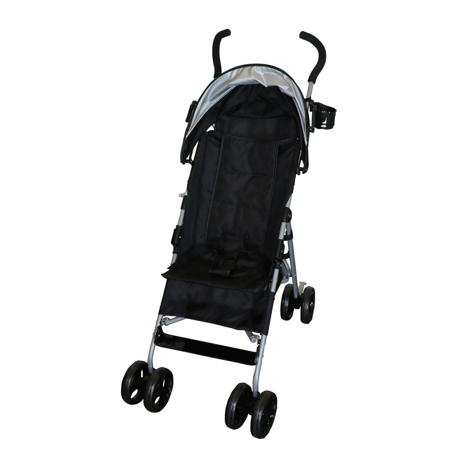 Bily 3D Embrella Fold Stroller - Black