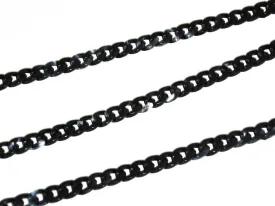 Black White Circular Acrylic Chains