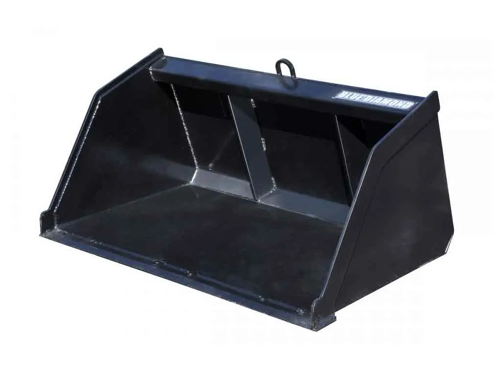 BLUE DIAMOND snow and mulch bucket for mini loader