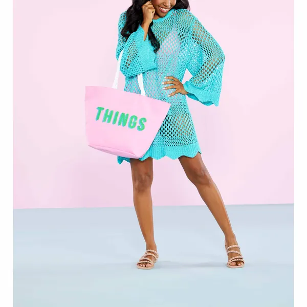 Boucle Word Tote - Things