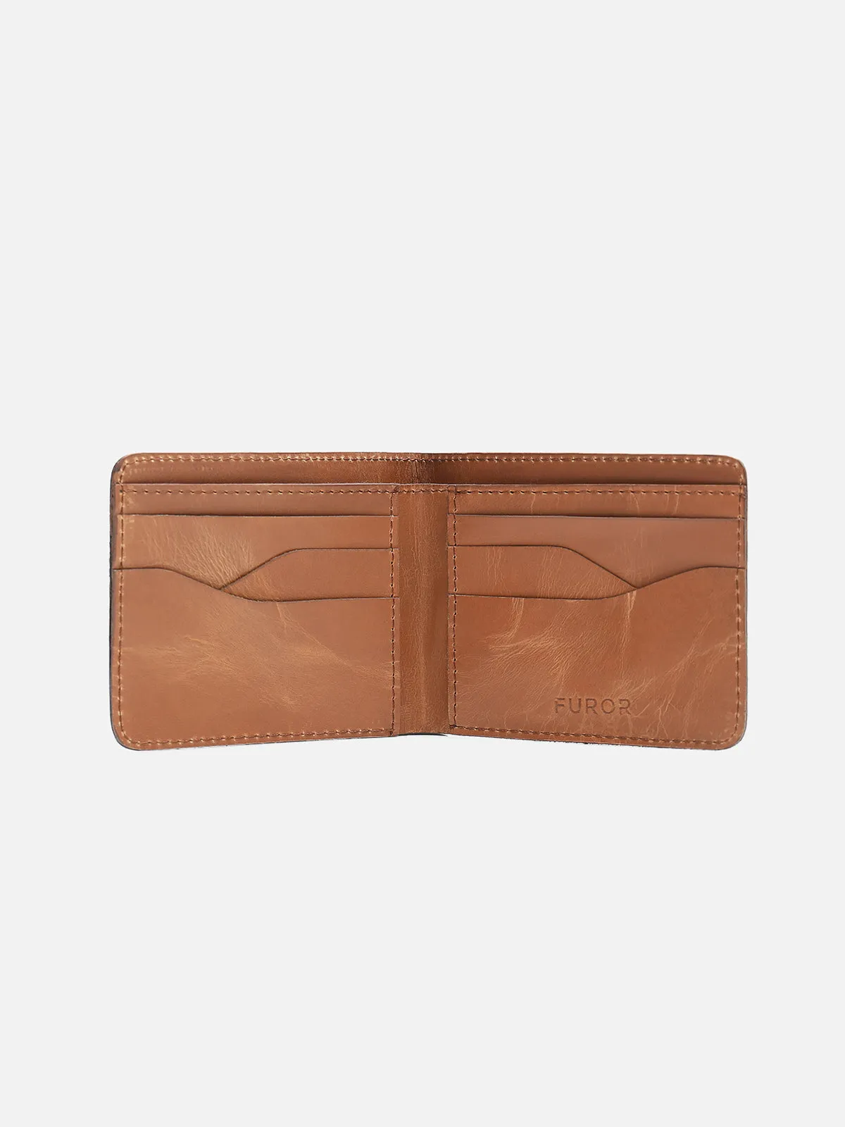 Brown Leather Wallet - FAMW24-001