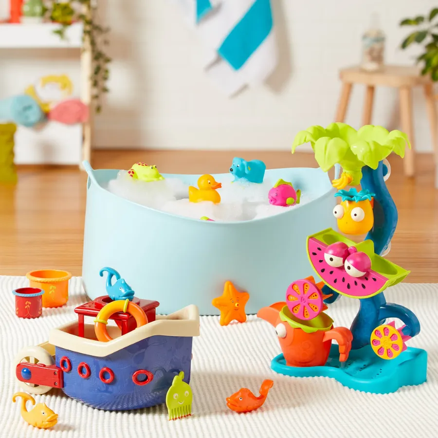 B.Toys Tropical Water Wheel Play Set BX1659Z