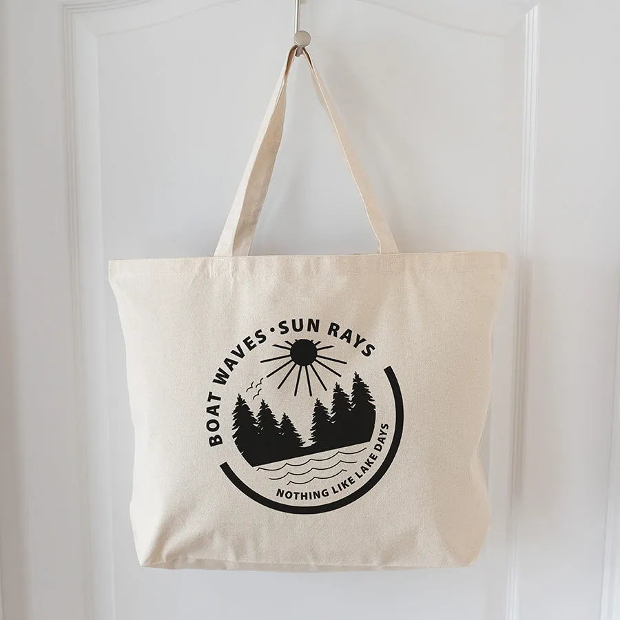 Canvas Totes - Lake Themed & Customizable