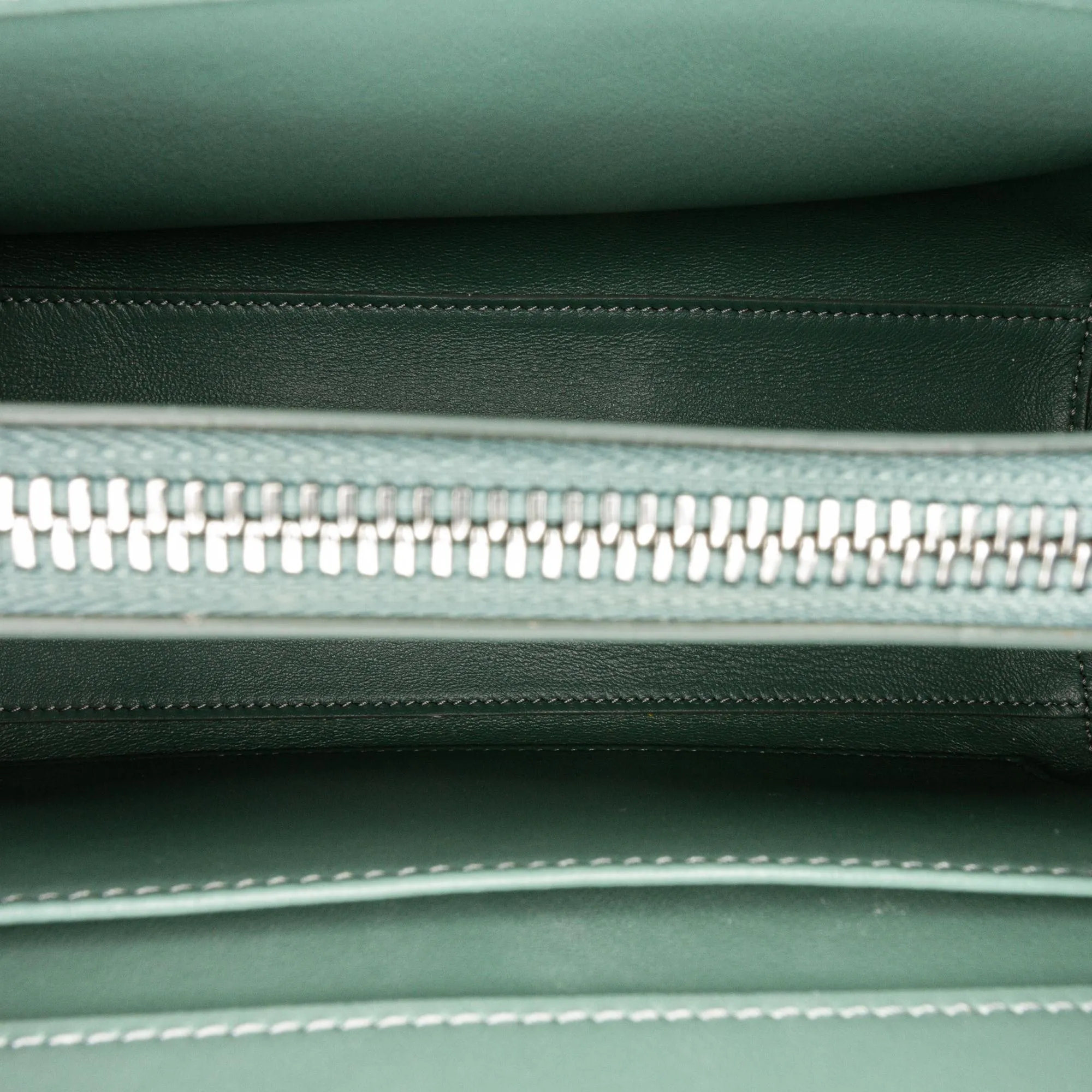 Celine 16 Leather Satchel