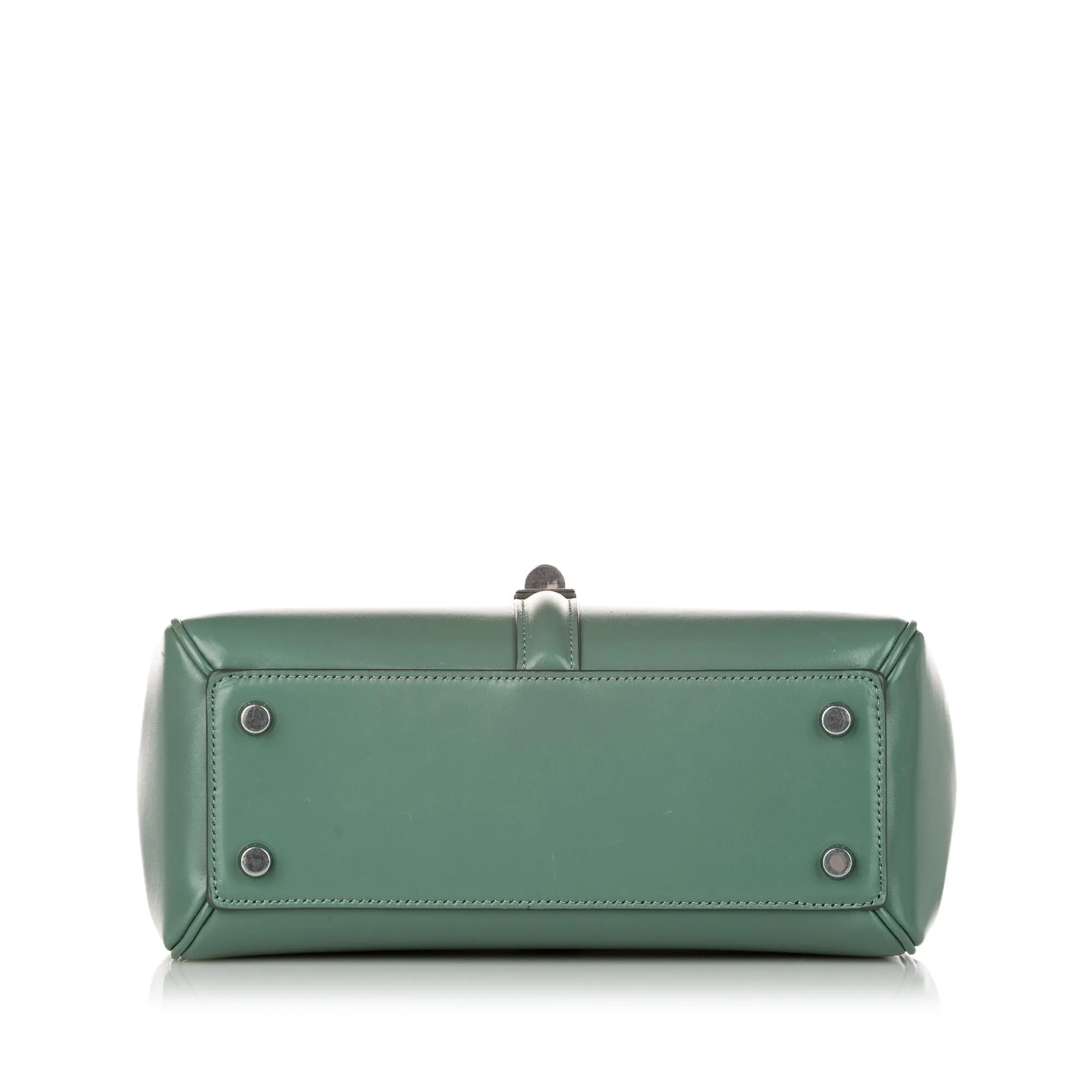Celine 16 Leather Satchel