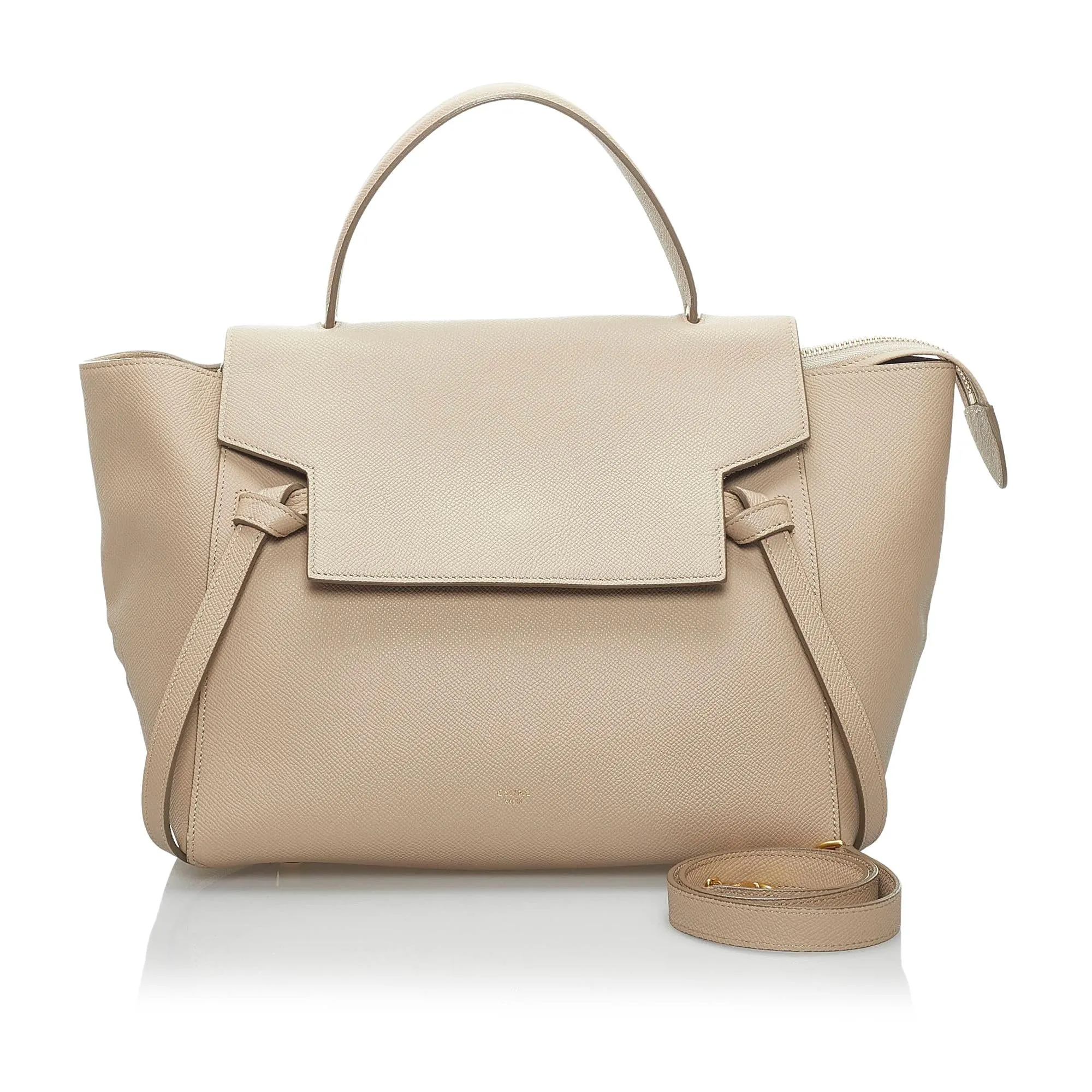 Celine Belt Leather Satchel (SHG-34173)
