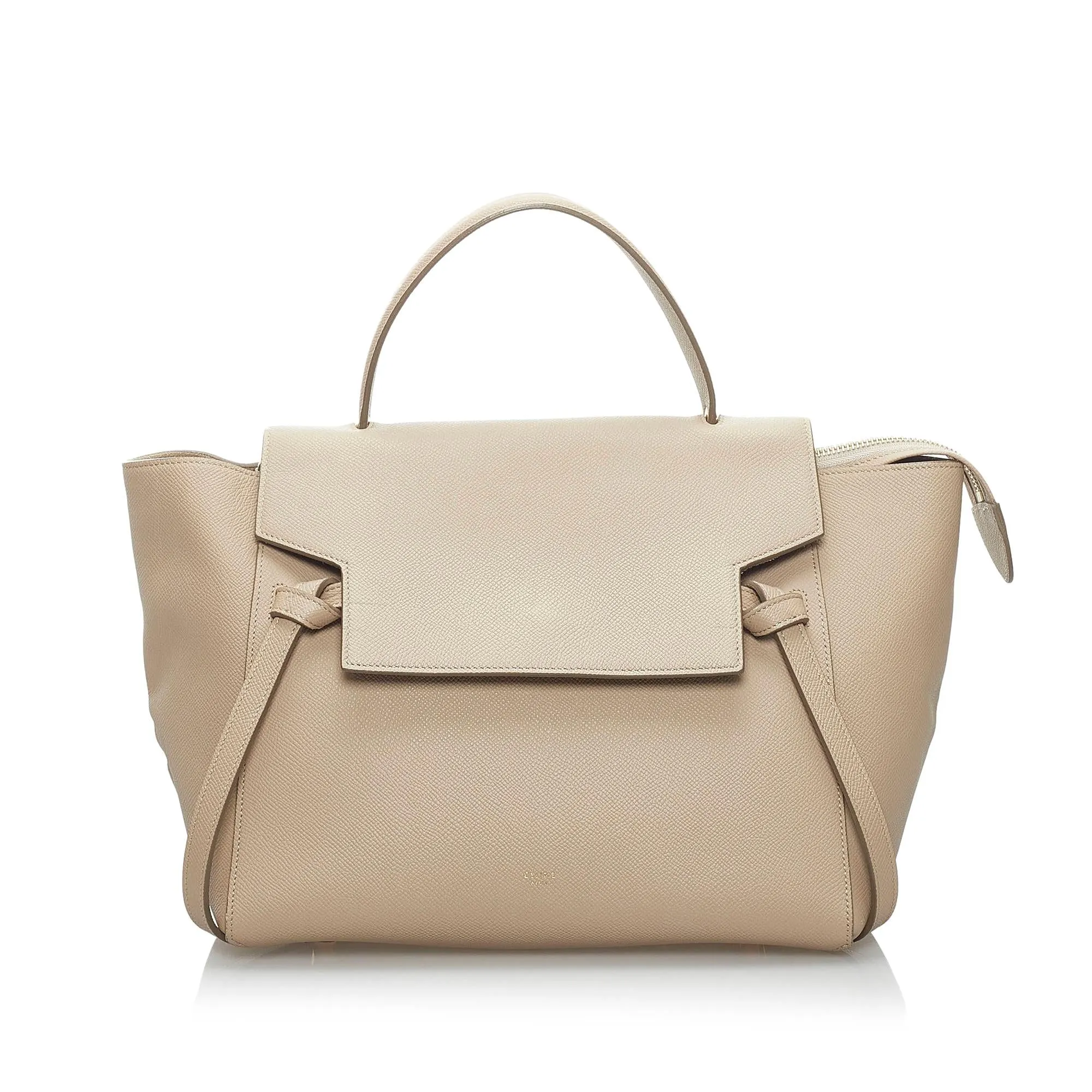Celine Belt Leather Satchel (SHG-34173)