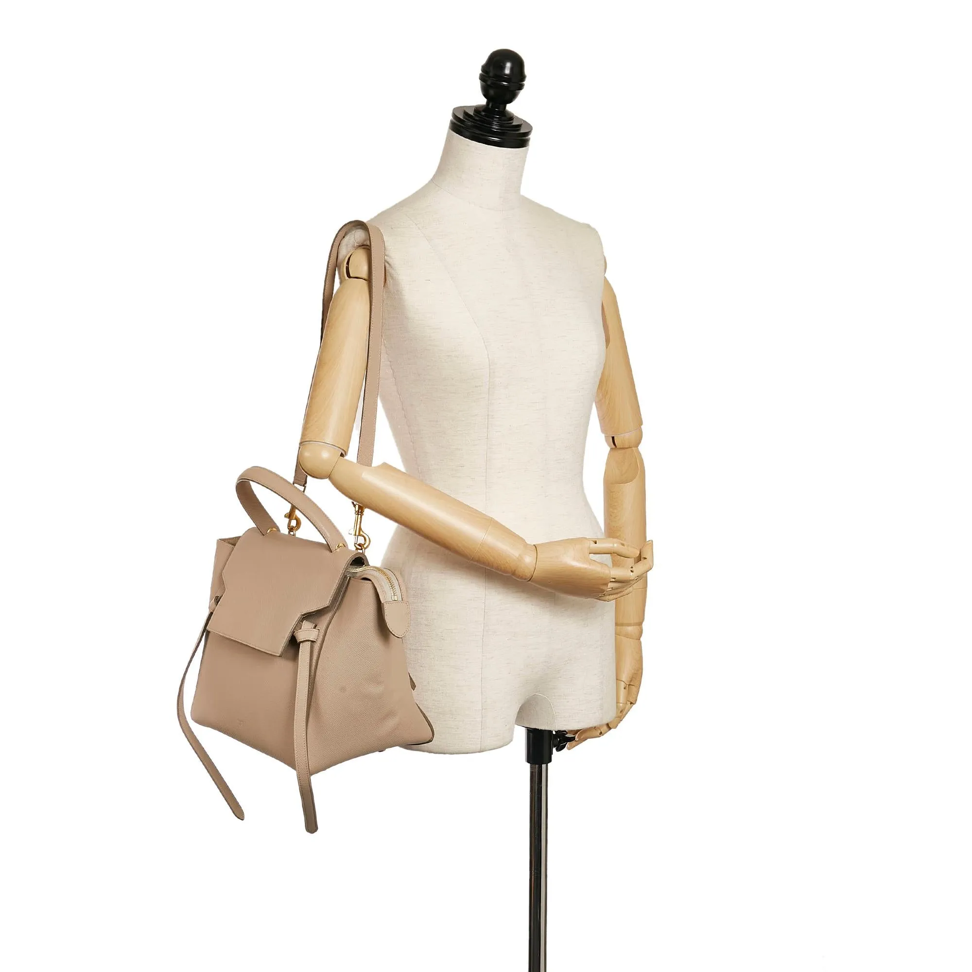 Celine Belt Leather Satchel (SHG-34173)