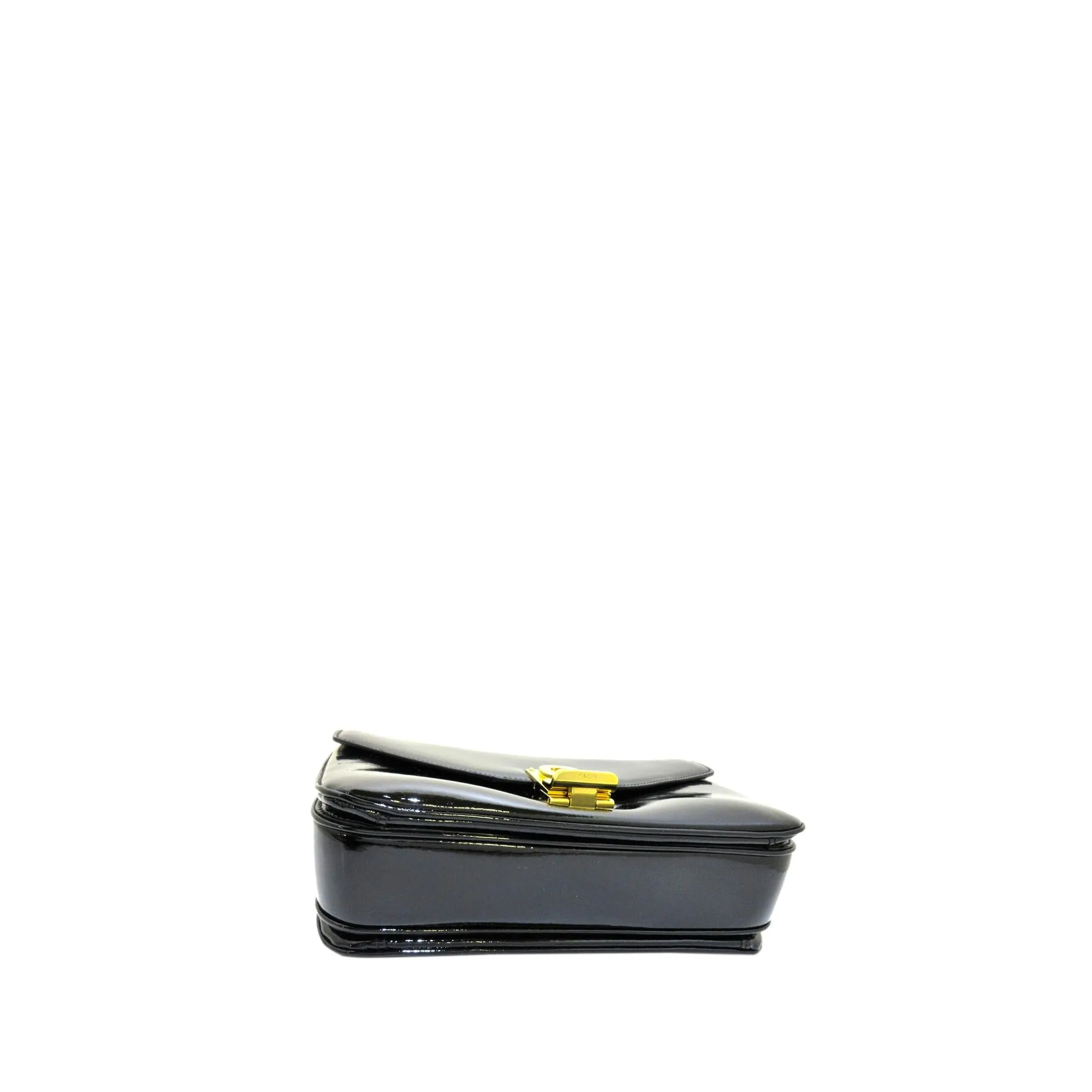Celine C Bag Patent Leather Crossbody Bag (SHG-36200)