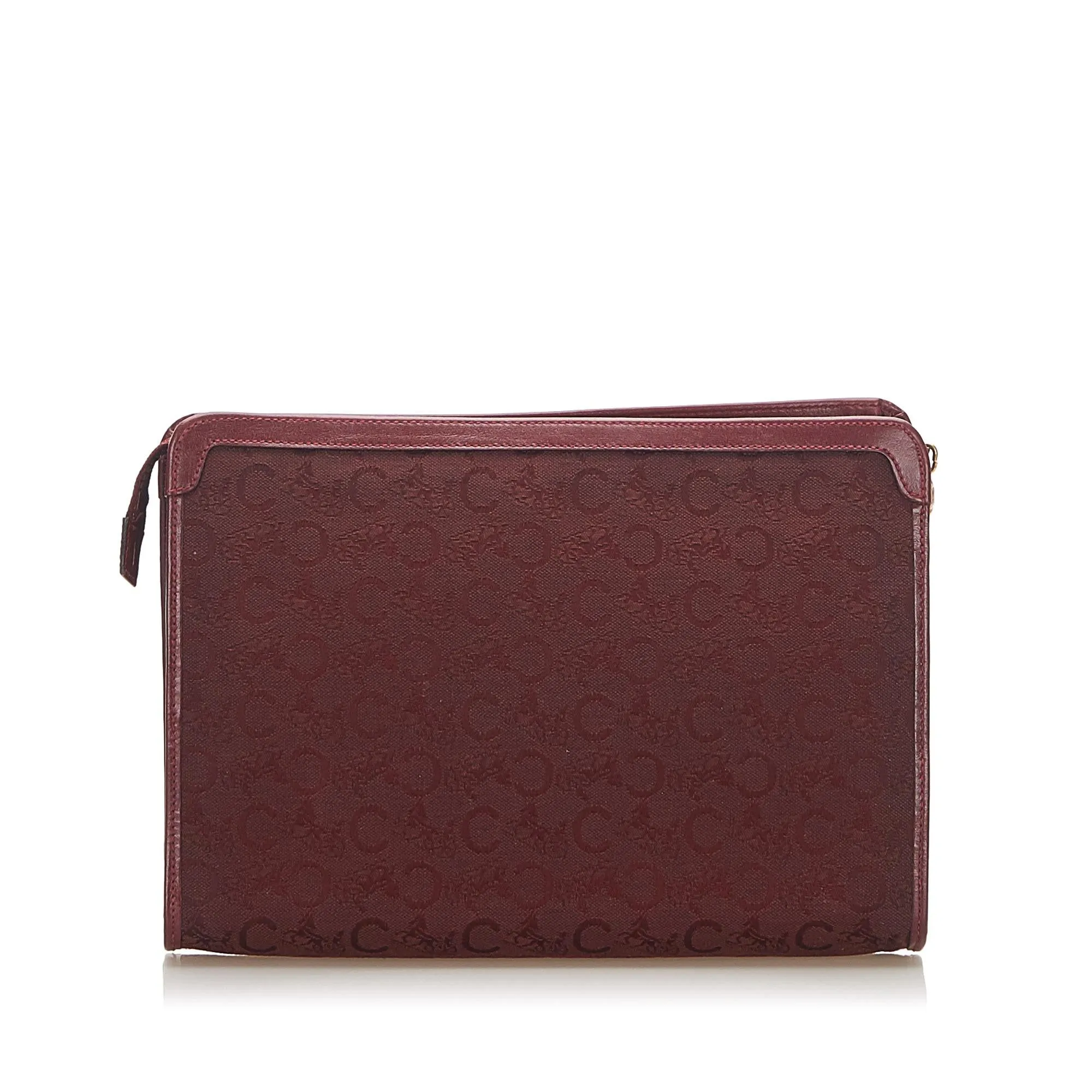 Celine C Macadam Canvas Clutch Bag (SHG-24068)