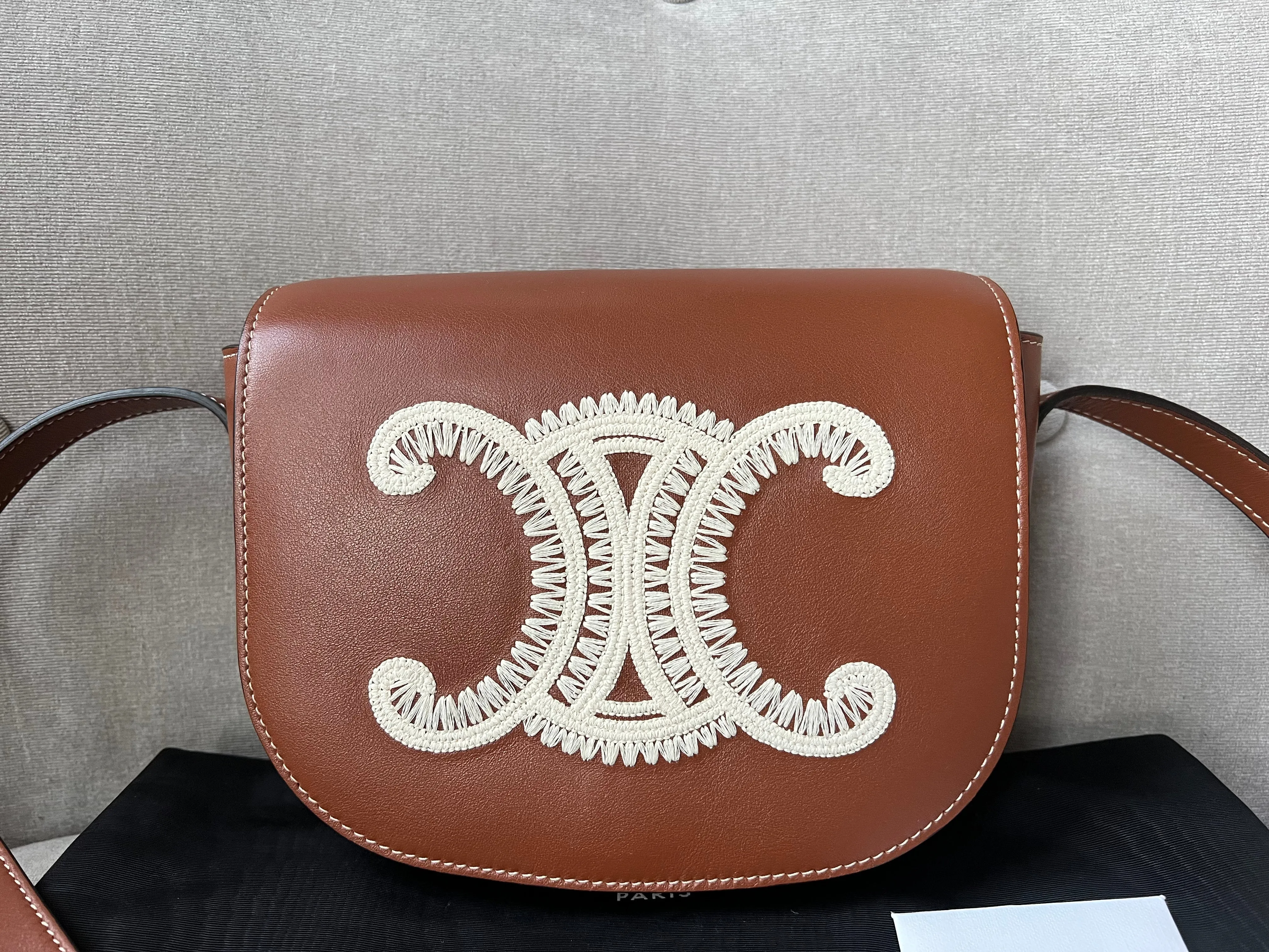 Celine Folco Cuir Triomphe in Smooth Calfsin (RRP £1830)