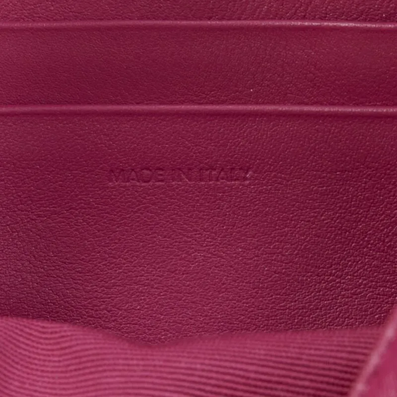 CELINE Hedi Slimane 2019 C Charm pink quilted small crossbody camera bag