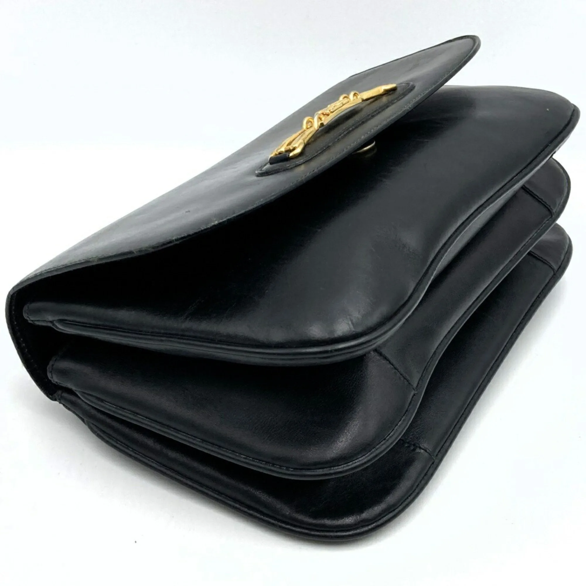 CELINE Horse carriage Clutch Bag