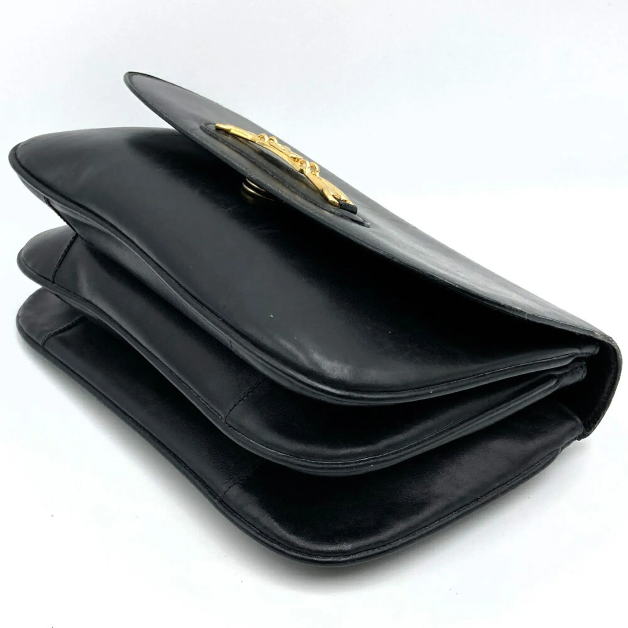 CELINE Horse carriage Clutch Bag