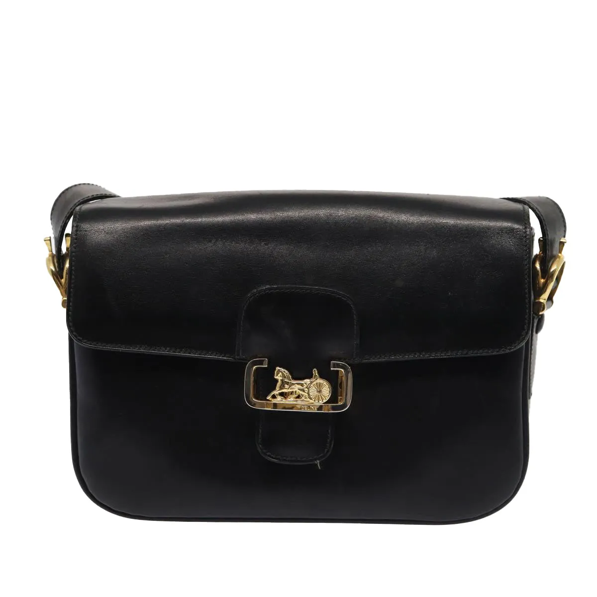 CELINE Horse carriage Shoulder Bag