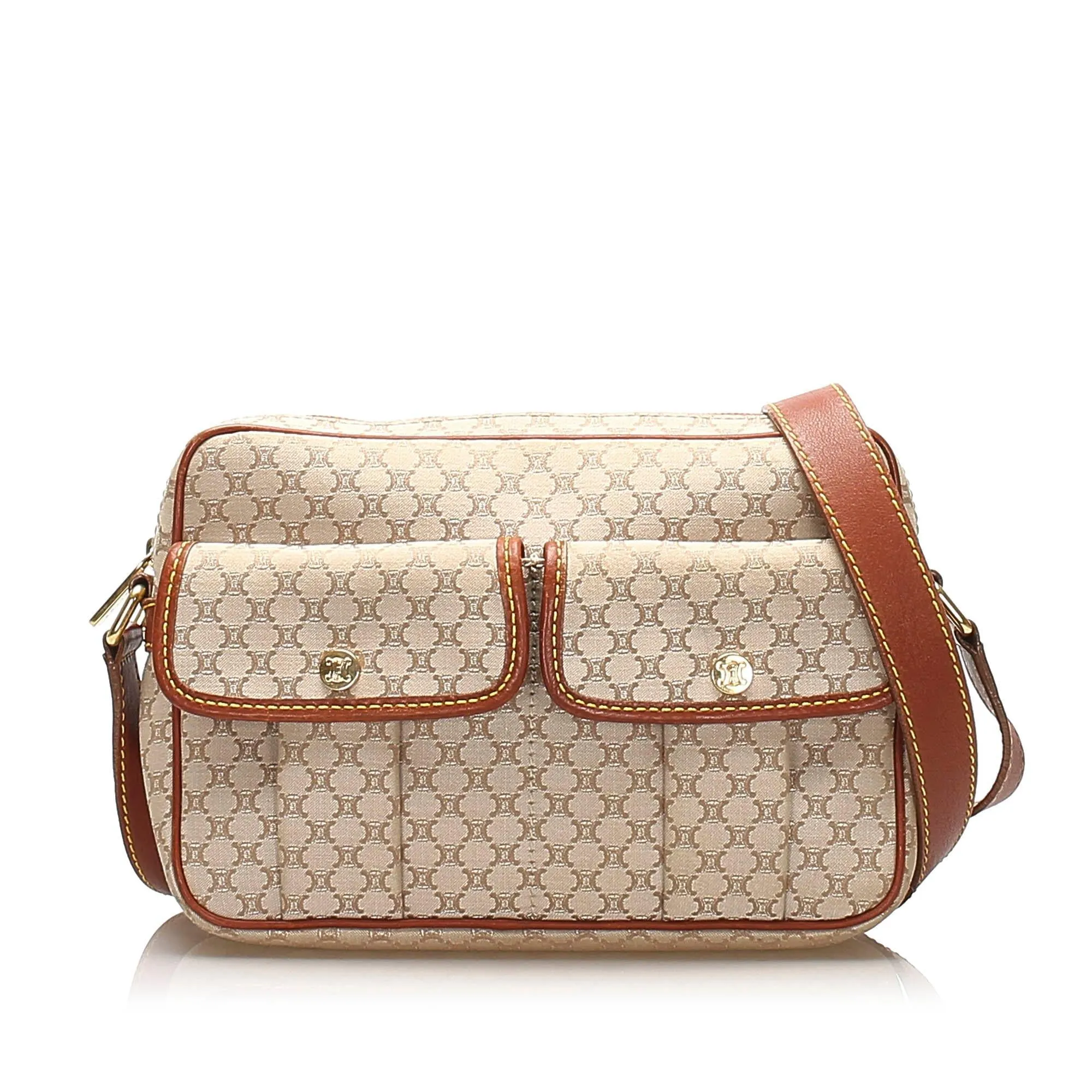 Celine Macadam Canvas Crossbody Bag (SHG-13703)