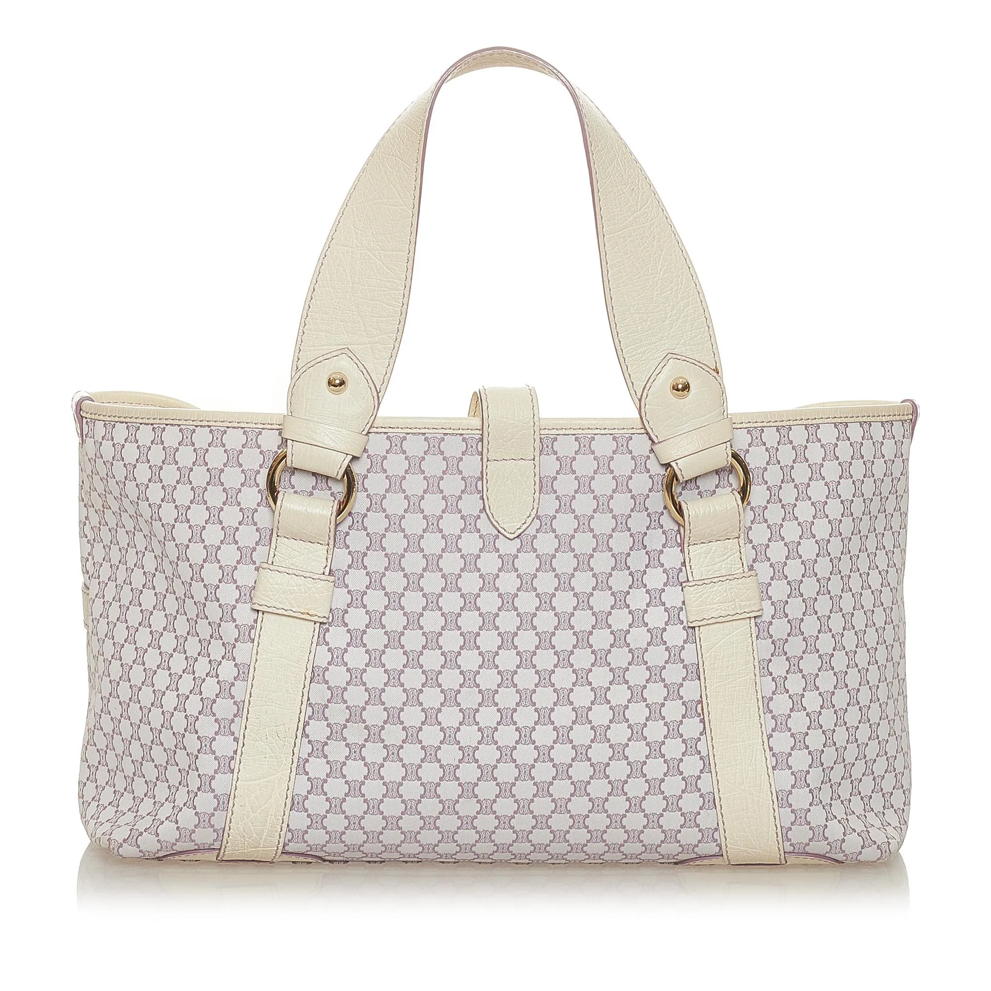 Celine Macadam Canvas Tote Bag