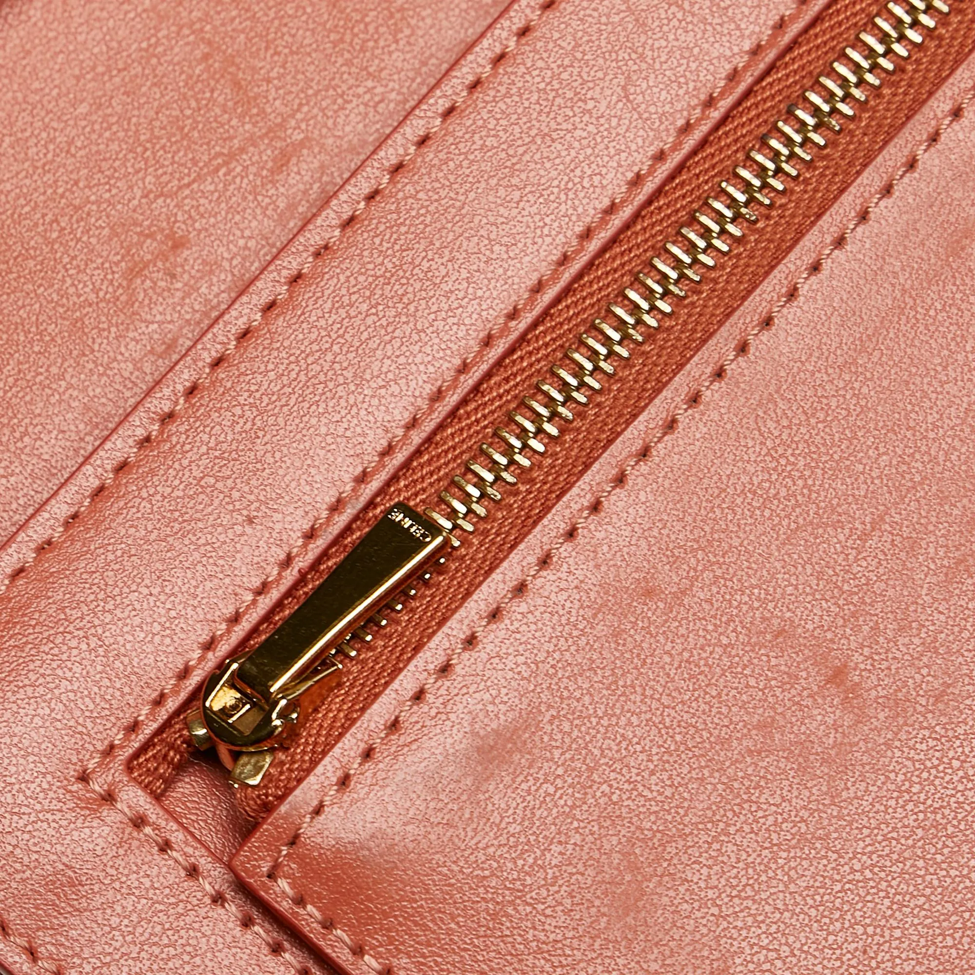 Celine Multifunction Strap Leather Wallet