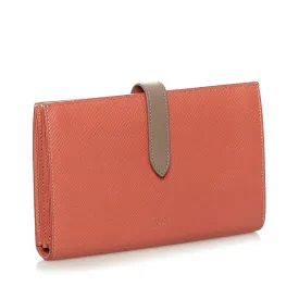 Celine Multifunction Strap Leather Wallet