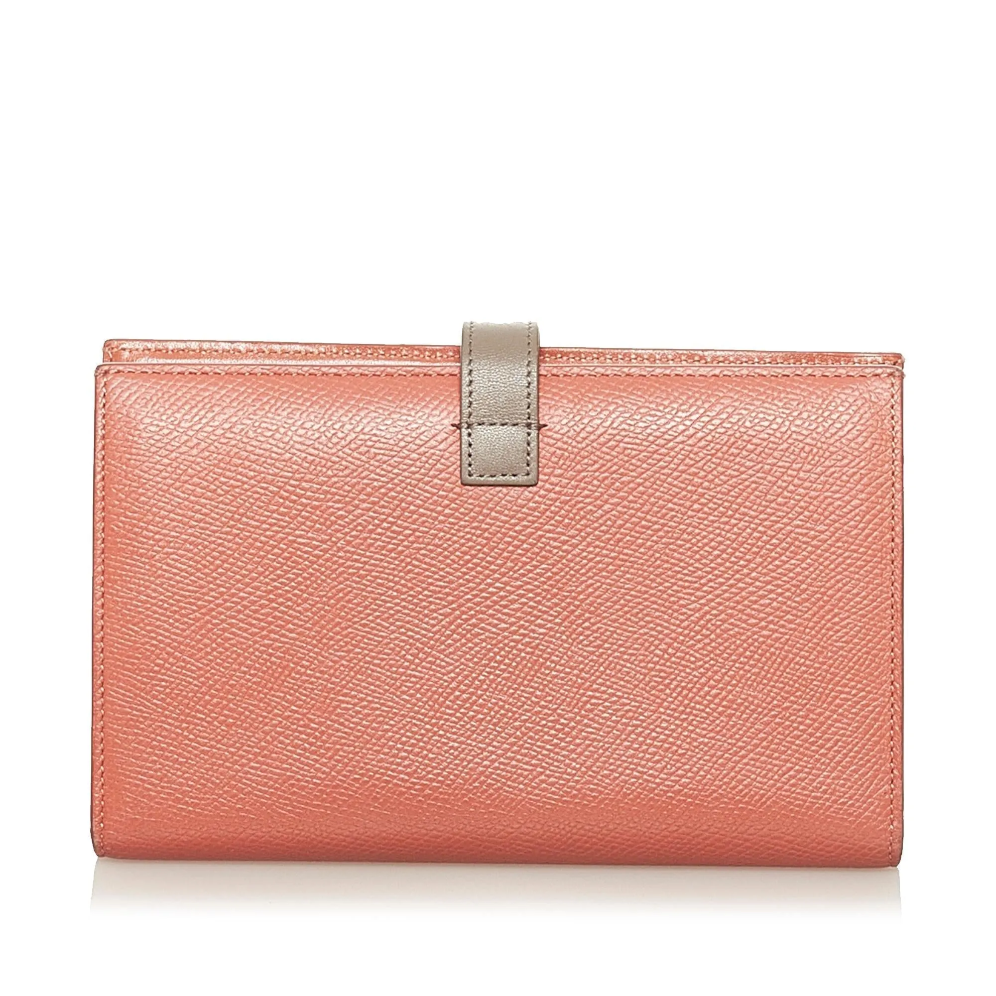 Celine Multifunction Strap Leather Wallet
