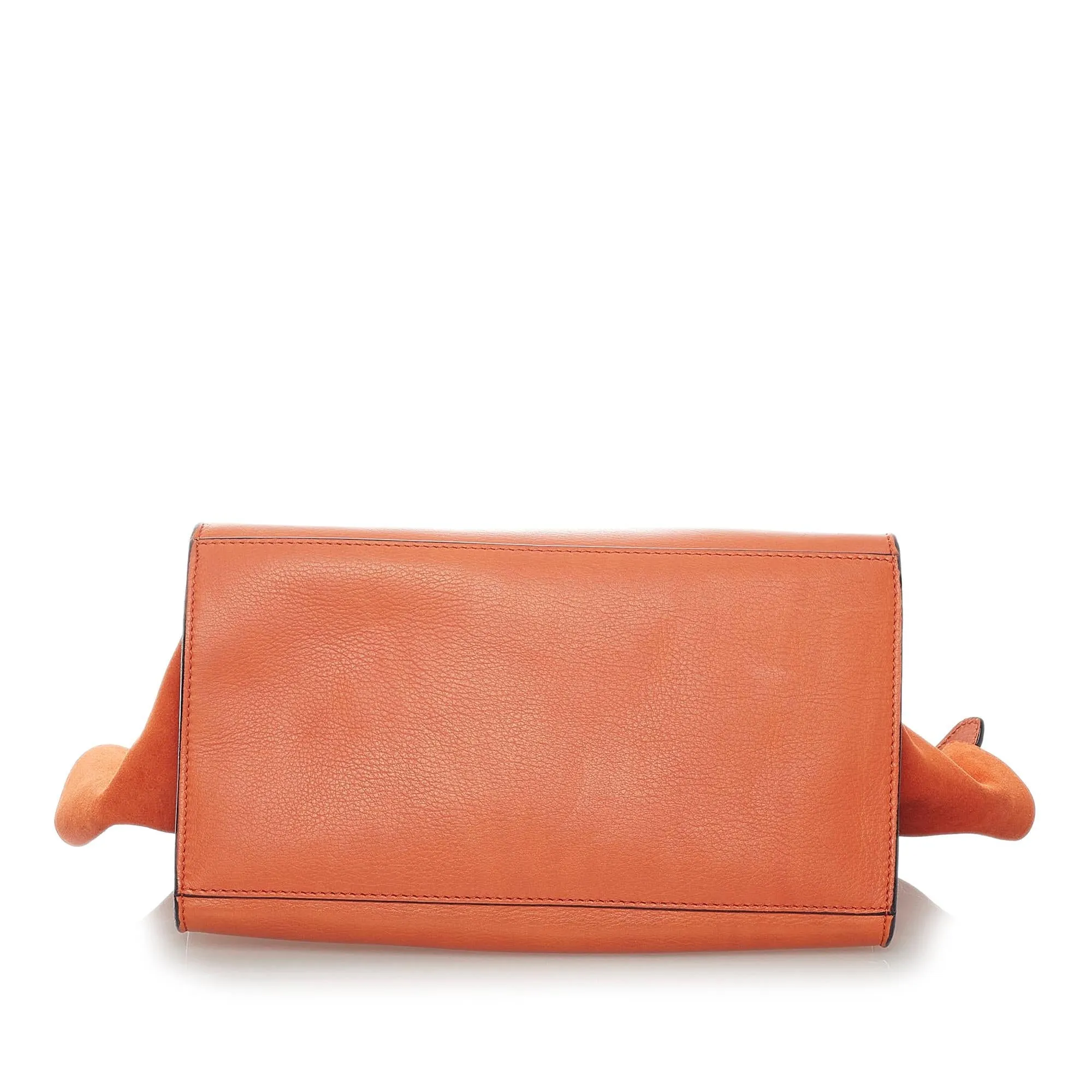 Celine Trapeze Leather Satchel (SHG-31102)