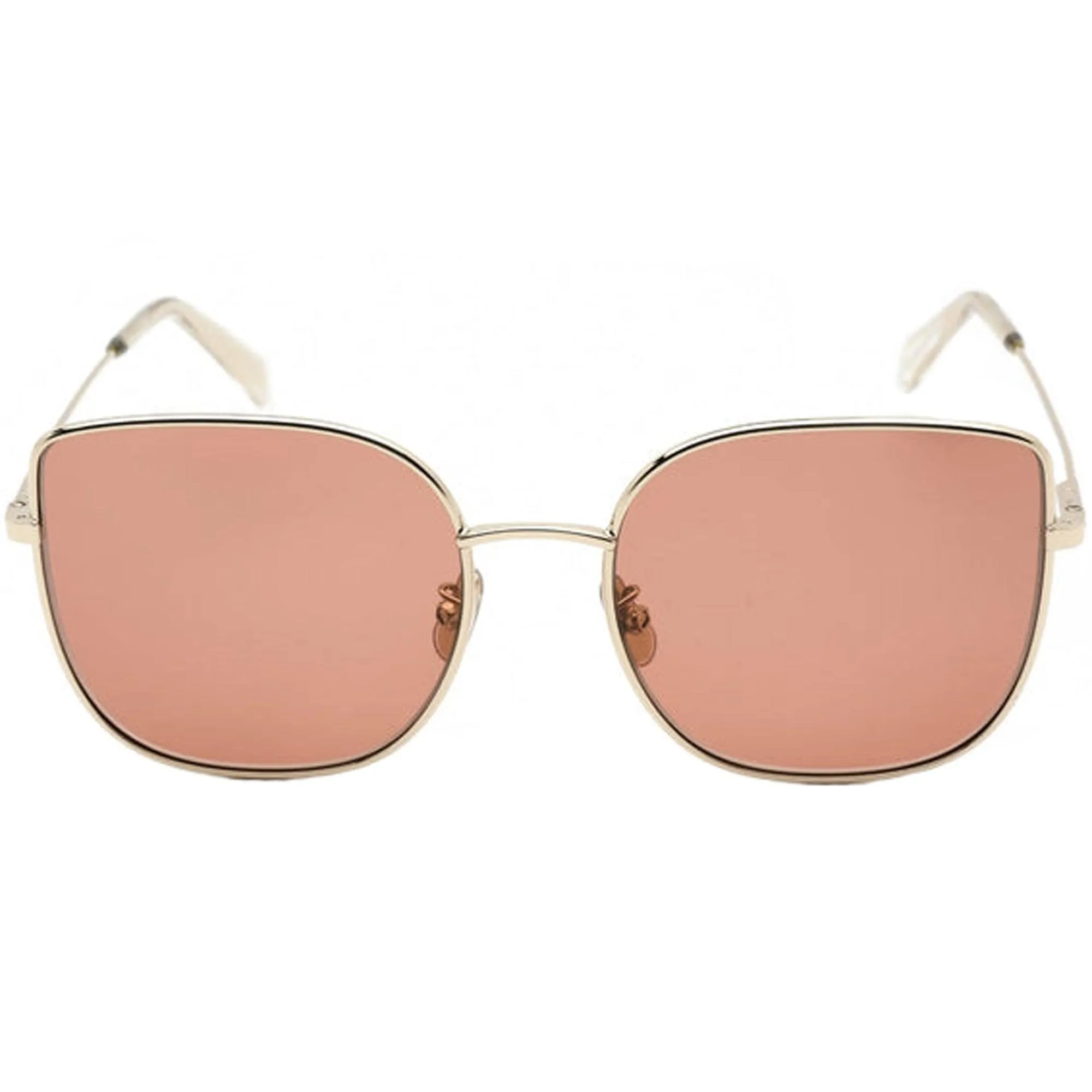 Celine Women's Sunglasses - Gradient Lens Gold Metal Cat Eye Frame | CL40174U 32S