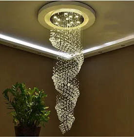 Crystal Raindrop Chandelier  w/LED