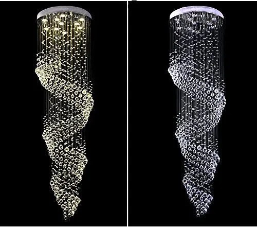 Crystal Raindrop Chandelier  w/LED