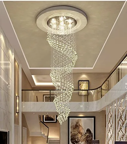 Crystal Raindrop Chandelier  w/LED