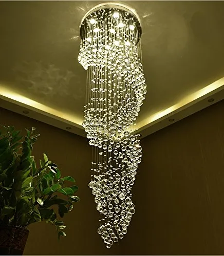 Crystal Raindrop Chandelier  w/LED
