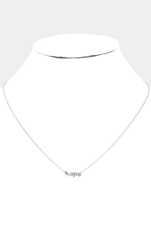 Dainty HOPE Necklace