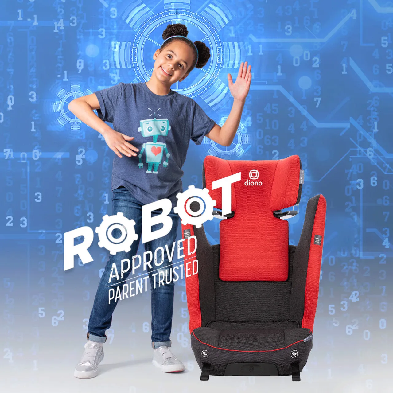 Diono Monterey® 6XT SafePlus High-Back Car Booster Seat