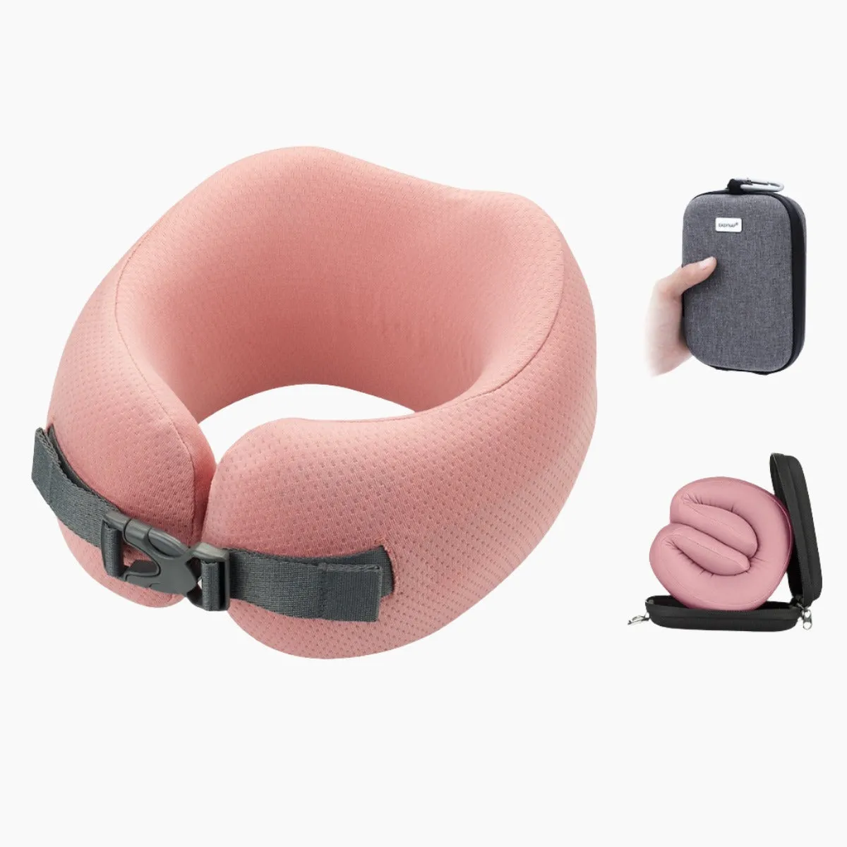 Easynap Foldable Pocket Travel Neck Pillow With Pouch Small