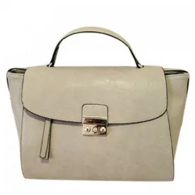 Elegant Solid Color and Hasp Design Women's Tote Bag - Gray