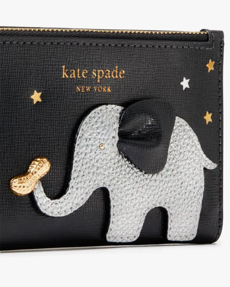 ELLIE EMBELLISHED SMALL SLIM BIFOLD WALLET