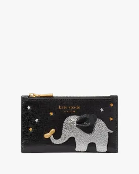 ELLIE EMBELLISHED SMALL SLIM BIFOLD WALLET