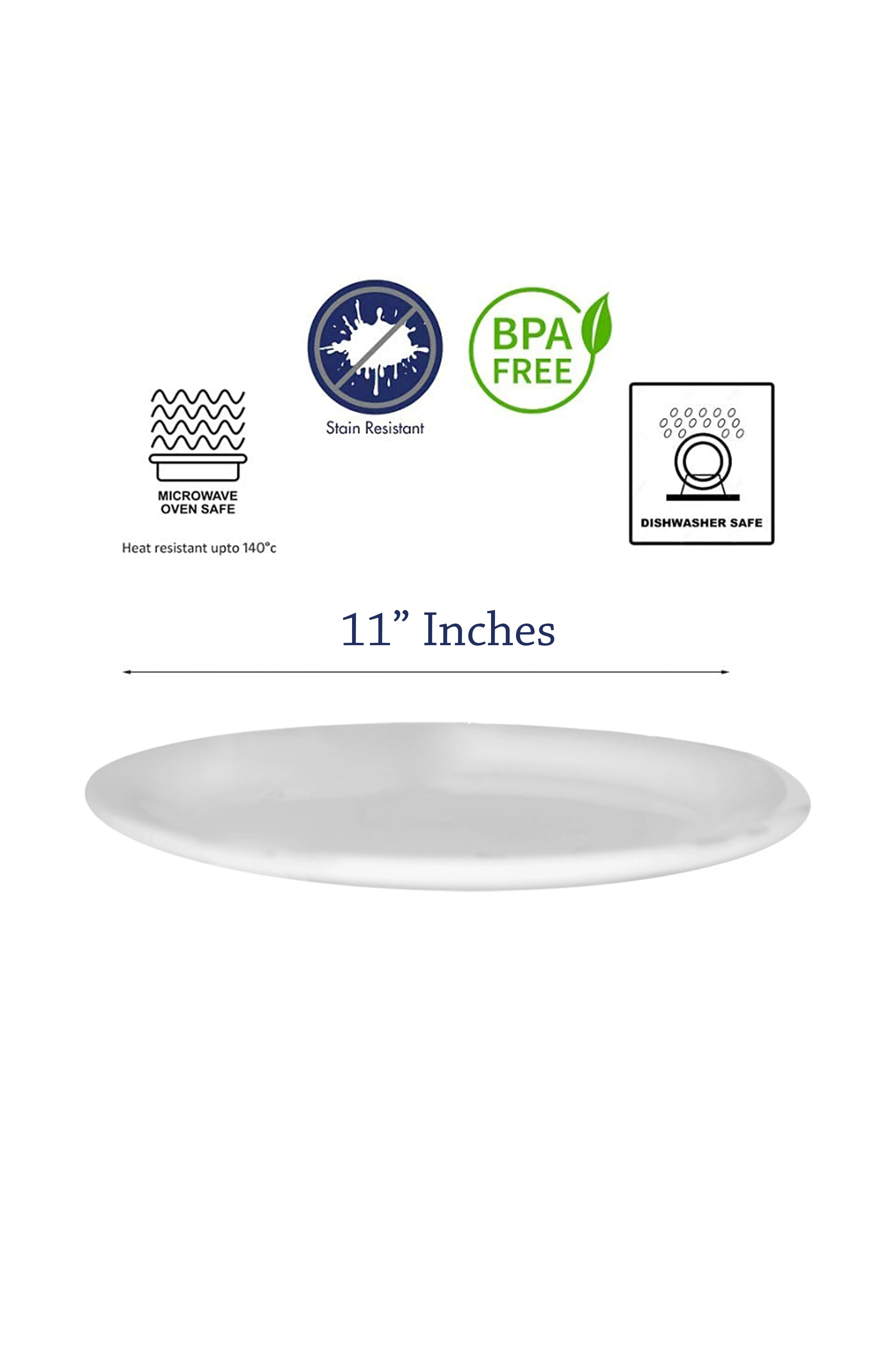 Exclusive 11" Dinner Plate Multicolor Classic. (4007)