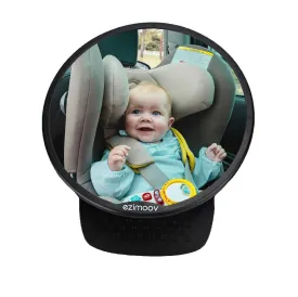 EZIMOOV Round Rear Facing Car Seat Mirror