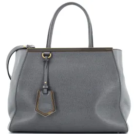 FENDI 2Jours Bag Leather Medium